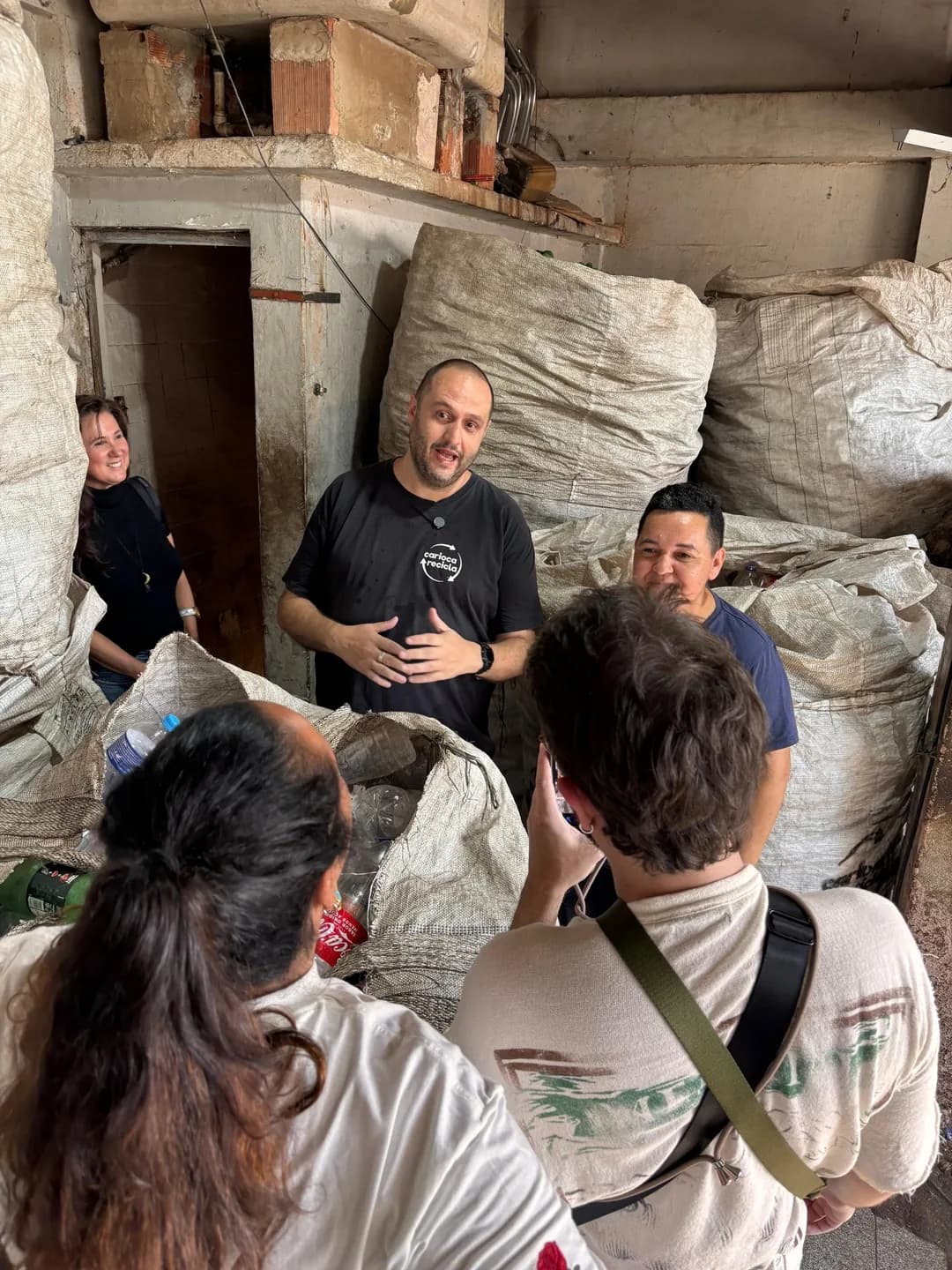 The GoodAPI team visiting Plastic Bank collection sites in Rio de Janeiro